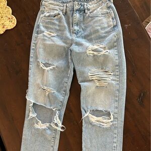 PacSun Distressed Mom jeans size 26